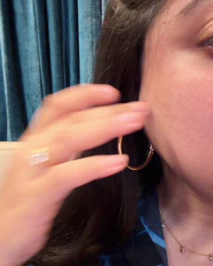 Stardust Hoops